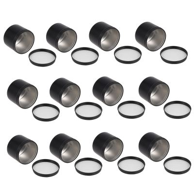 FOMIYES 12pcs Leak Aluminum Cream Jars Lid for Travel Cosmetics and Craft Supplies Stylish and Convenient Storage