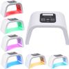 LED Face Mask, 7 Color PDT LED Photon Lamp Facial Body Therapies Touch Screen Facial Skin Care Equipment for Salon Spa, Face Whitening Skin Care Beauty Equipment, for Home, USA Stock view 1