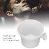 Shaving Soap Bowl Plastic Men Shaving Mug with Handle for Home and Travel Large Capacity and Portable view 3