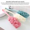 HXSCOO 3 Pack Back Scrubber Long Handled Bath Brush Soft Mesh Sponge Exfoliating Body Scrub Back Cleaner Loofah Bathroom Shower Accessories view 4