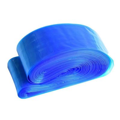 100Pcs Professional Tattoo Sleeves Bags, Permanent Makeup Cable Covers Bags, Plastic Tattoo Clip Cord Covers Accessories(Blue)