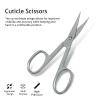 EAGERBEAUTY Multipurpose Premium Manicure Scissors Professional Grade Stainless Steel Cuticle Pedicure Beauty Grooming Scissors for Nail, Eyebrow, Eyelash, Dry Skin Cuticle small scissors (C) view 2