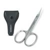 Eagerbeauty- Stainless Steel Curved Blade Small Menicure and Pedicure Cuticle Scissors for Trimming the Fingernails, Toenails, Eyebrow, Eyelash, Dry Skin  Nail Scissors (B) view 1