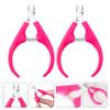 FRCOLOR 2pcs Stainless Steel Cuticle Nipper Non- Trimmer for Exfoliation Treatment Portable Manicure Tool for Dead Skin Removal and Nail Care view 2
