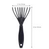 POPETPOP 24pcs Salon Brush Cleaner Hair Brush Cleaning Tool Scalp Scrubber for Hair Wash Random Color view 2
