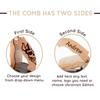 Beard Comb Personalized Gifts Anniversary Gift Wooden Brush Custom Comb Groomsmen Gift Hair Brush Pocket Brush Birthday Gift for Boyfriend (My Beard My Rules) view 2