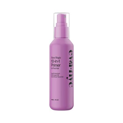 Eva NYC Mane Magic 10-in-1 Hair Primer for Fine Hair: Heat Protectant, Strengthening & Nourishing Styling Product With Sunflower Seed & Argan Oil, 5.4 fl oz