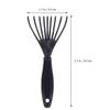 POPETPOP 16pcs Detangle Hair Brush Cleaning Tool Comb Claw Cleaner Hair Remover Rake Brush Cleaner for Scalp Random Color view 4