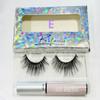 BITARIOS 3D MINK LASHES WITH GLUE EYELINER (Elegant) view 2