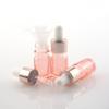 Wwolife 10 PCS 1/6oz (5ml) Rose Gold Glass Dropper Bottles Perfume Aromatherapy Cosmetic Container Essential Oils Sample Mini Empty Dropper Bottles with Funnel Include view 3
