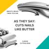 Rui Smiths Pro Precision Nail Clippers | TopInox Stainless Steel Manicure Pedicure Trimmer, Curved Cutting Edges, Travel Size, 6cm Length | Made in Solingen, Germany view 4