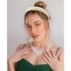 ACO-UINT 5 Pack Headbands for Women, Padded Soft Fabric Headbands, Fashion Sponge Head Bands for Hair Thick Headbands for Girls Hair Accessories view 2