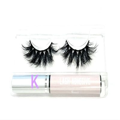 BITARIOS 3D MINK LASHES WITH GLUE EYELINER (Kora)