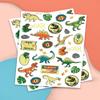 xo, Fetti Dinosaur Temporary Tattoos for Kids - 44 Glow In The Dark Pcs | Birthday Party Supplies, Dinosaur Party Favors, T-rex Decorations view 2