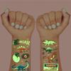 xo, Fetti Dinosaur Temporary Tattoos for Kids - 44 Glow In The Dark Pcs | Birthday Party Supplies, Dinosaur Party Favors, T-rex Decorations view 3