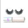 BITARIOS 3D MINK LASHES WITH GLUE EYELINER (Nobby) view 1