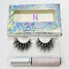 BITARIOS 3D MINK LASHES WITH GLUE EYELINER (Nobby) view 2