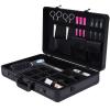 Beauty Salon Barber Case,Barber Carrying Case,Portable Barbers Carrying Case for Clippers and Supplies,Hair Stylist Tool Kits Organizer,Barber Travel Carry Case with Lock,Carry Case for Pet Groomer view 1