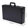 Beauty Salon Barber Case,Barber Carrying Case,Portable Barbers Carrying Case for Clippers and Supplies,Hair Stylist Tool Kits Organizer,Barber Travel Carry Case with Lock,Carry Case for Pet Groomer view 2