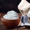 Grandslam Luxury Badger Shaving Brush Handmade Pure Badger Hair Brush with Gray Resin Handle Heavy Alloy Base + Badger Bristle view 3