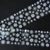 100M NailMAD White Snowflake Foils Nail Transfer Foil Decals Clear Christmas Decoration Paper (Color #18) view 2