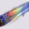 100m NailMAD Holographic Mermaid Nail Foil Paper Fishscale Transfer Foil Decals (Holo 4) view 3