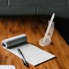 Zerodeko 2pcs Acrylic Pen Stand and Makeup Brush Holder Stylish Pen Display Organizer for Desk for Office and Home Use Random Style view 2
