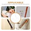 Zerodeko 2pcs Acrylic Pen Stand and Makeup Brush Holder Stylish Pen Display Organizer for Desk for Office and Home Use Random Style view 3
