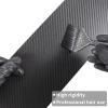SHKALLI Carbon Fiber Balayage Board, Hair Paddle, Matte Black E 16.5x5.1 view 4