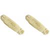 Healifty 2pcs Natural Loofah Bath Sponge Body Scrubber for Deep Cleansing Strap Design for Cleaning and Exfoliating Bath Sponge Beige Color view 1
