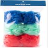 Amazon Basics Bath and Shower Loofah, Multicolor, Pack of 6 view 2