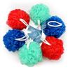 Amazon Basics Bath and Shower Loofah, Multicolor, Pack of 6 view 3