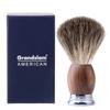 Grandslam Luxury Badger Shaving Brush Handmade Pure Badger Hair Brush with Wood Handle Heavy Alloy Base + Badger Bristle view 1