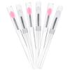 Beavorty 6pcs Portable Silicone Lip Brush Dust Cover Multi-use Lip Eyeshadow Tools for Makeup for Daily and view 1