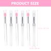 Beavorty 6pcs Portable Silicone Lip Brush Dust Cover Multi-use Lip Eyeshadow Tools for Makeup for Daily and view 4
