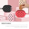 Beaupretty Makeup Sponge Holder Silicone Box Holes for Storage Travel Puff Case for Breathable Beauty Egg Organizer view 3