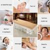 Square/Round/Trapezoid Head Massage Table Mattress Pad Spa Bed Mattress Topper with Face Breat Hole Beauty Salon Bed Sheets Facial Massage Table Bed Cover Mattress Pad,Camel s,70x185cm view 2