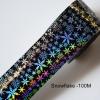 100m NailMAD Black Snowflake Foils Nail Transfer Foil Decals Christmas Decoration Paper (Black Snowflake) view 3