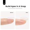 Beetles Clear Builder Gel for Nails with 2 Pcs 15 ml No Wipe Top and Base Coat Gel view 3