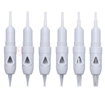 Charmant Liberty Tattoo Cartridge Needles 8mm Disposable Semi Permanent Makeup Microblading Needles for Eyebrow, Eyeliner Lips 20pcs/Set (20pcs 1P)
