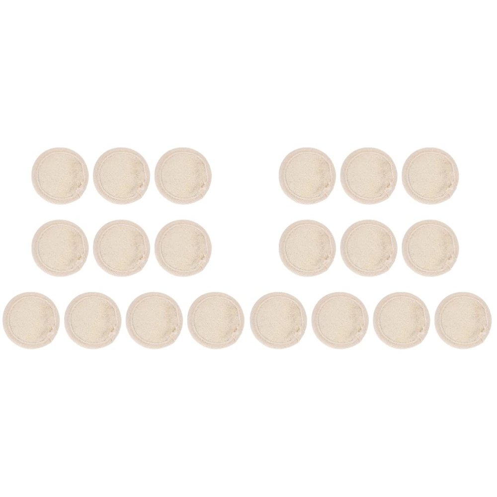 Healifty 2sets Loofah Makeup Removal Pads Facial Cleansing for Deep Exfoliation and Makeup Removal Skin-Friendly Natural Exfoliating Sponge for All Skin Types