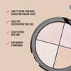 Aden 4 highlighter palette makeup  22gr  Natural & Durable Quality Light Coverage & Inner Glow  MADE IN ITALY (Highlighter Palette) view 2