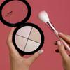 Aden 4 highlighter palette makeup  22gr  Natural & Durable Quality Light Coverage & Inner Glow  MADE IN ITALY (Highlighter Palette) view 3