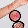 aden 4 Blusher Palette Makeup  22gr  Natural & Durable Quality Light Coverage & Inner Glow  MADE IN ITALY (Blusher Palette) view 4