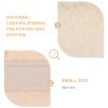 1 Set Loofah Face Wash Makeup Pads Powder Puff Round Makeup Sponge Women Cleaning Pads Makeup Cloth Beauty& Face Department Store Makeup Remove Pads view 4