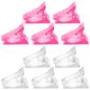 Beaupretty 24pcs Nail Extension Clips for Gel Nails Transparent Fixing Tool Reusable Manicure Clips for Easy and Extensions view 4
