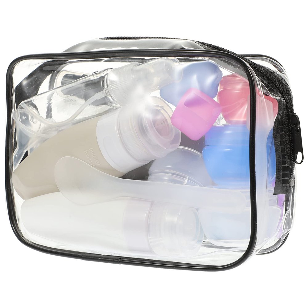 Beavorty 1set Travel Lotion Bottle Reusable Toiletry Organizers for Skincare Cosmetics Leakproof Empty Lotion Storage for Travel Portable Multipurpose Liquid Holders
