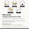 1928 Jewelry Brown Tortoise Filigree And Crystal Accent Small Claw Hair Clip view 3