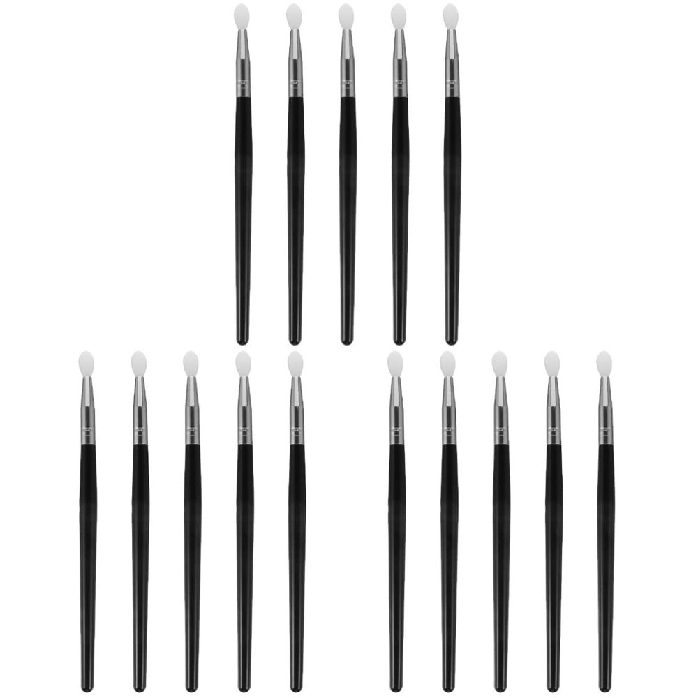 Beaupretty 15pcs Eco-friendly Makeup Brush Lip Brush Applicator Portable for Travel for Ages