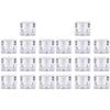 Beaupretty 20pcs Cosmetic Jars for Travel Portable Refillable Cream Containers Compact Storage for Lotions Products Lightweight and Convenient for Outdoor Use view 1